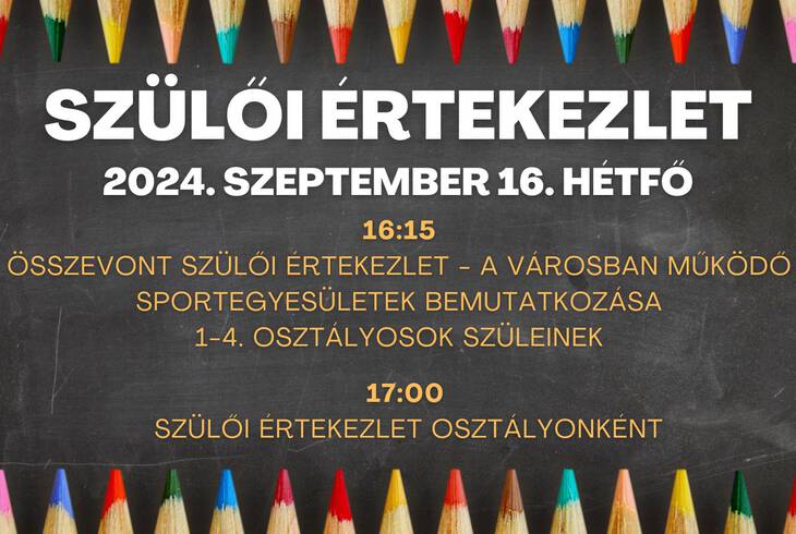 Szli rtekezlet 2024.09.16.